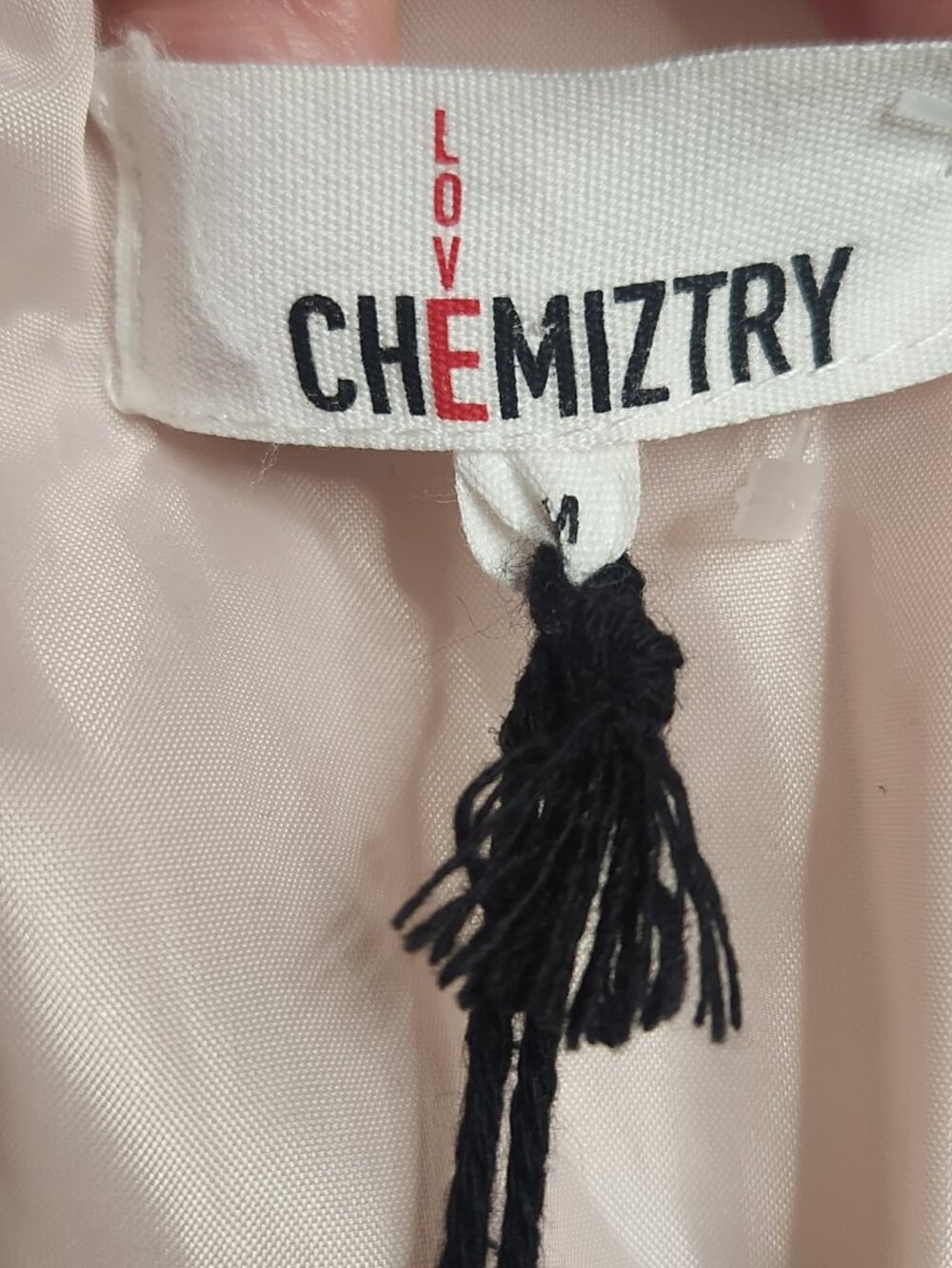 Love Chemiztry Pink Faux Fur Teddy Jacket Cropped NWT Medium - Picture 4 of 8